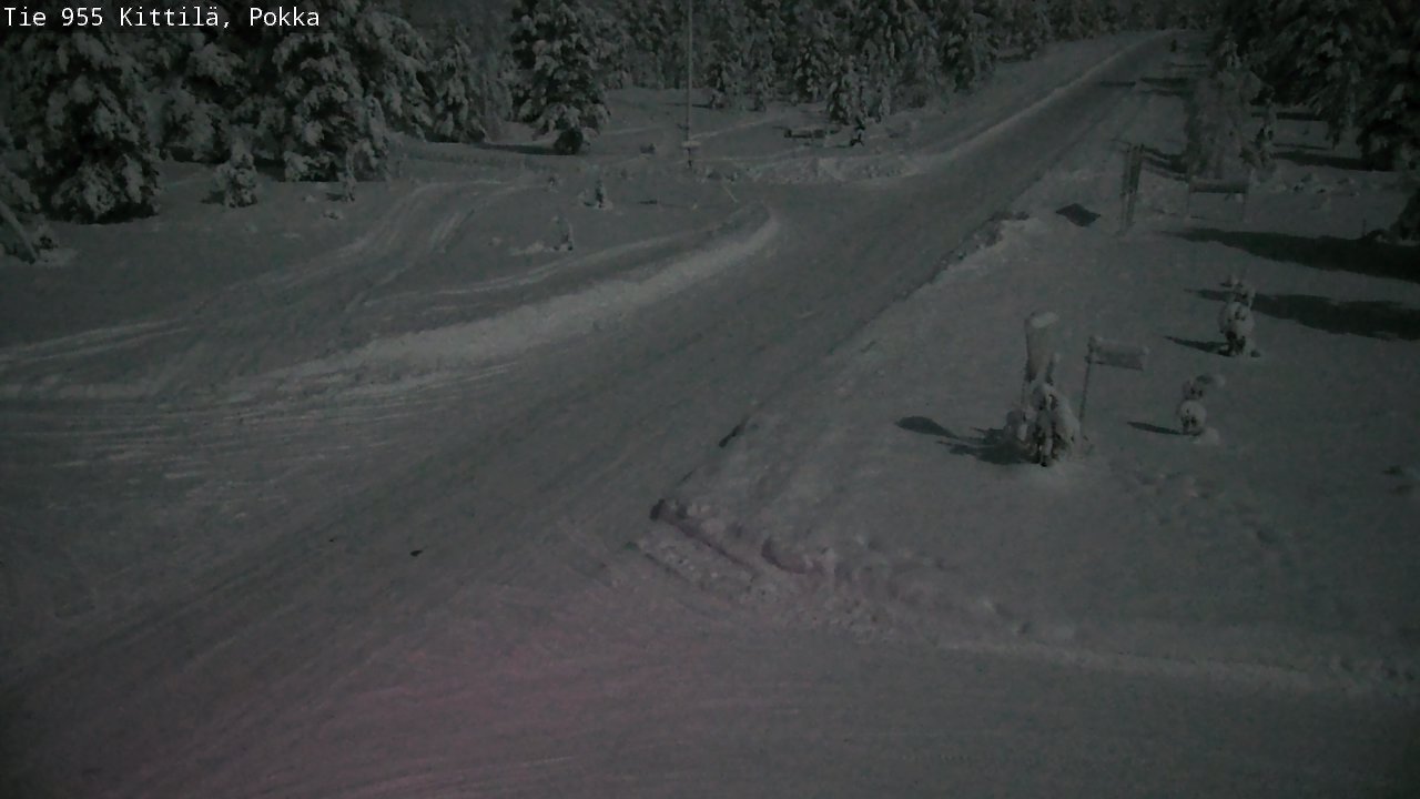 Kelikamerat Kuva Tie 955 Kittilä, Pokka, Kittilä, Lappi