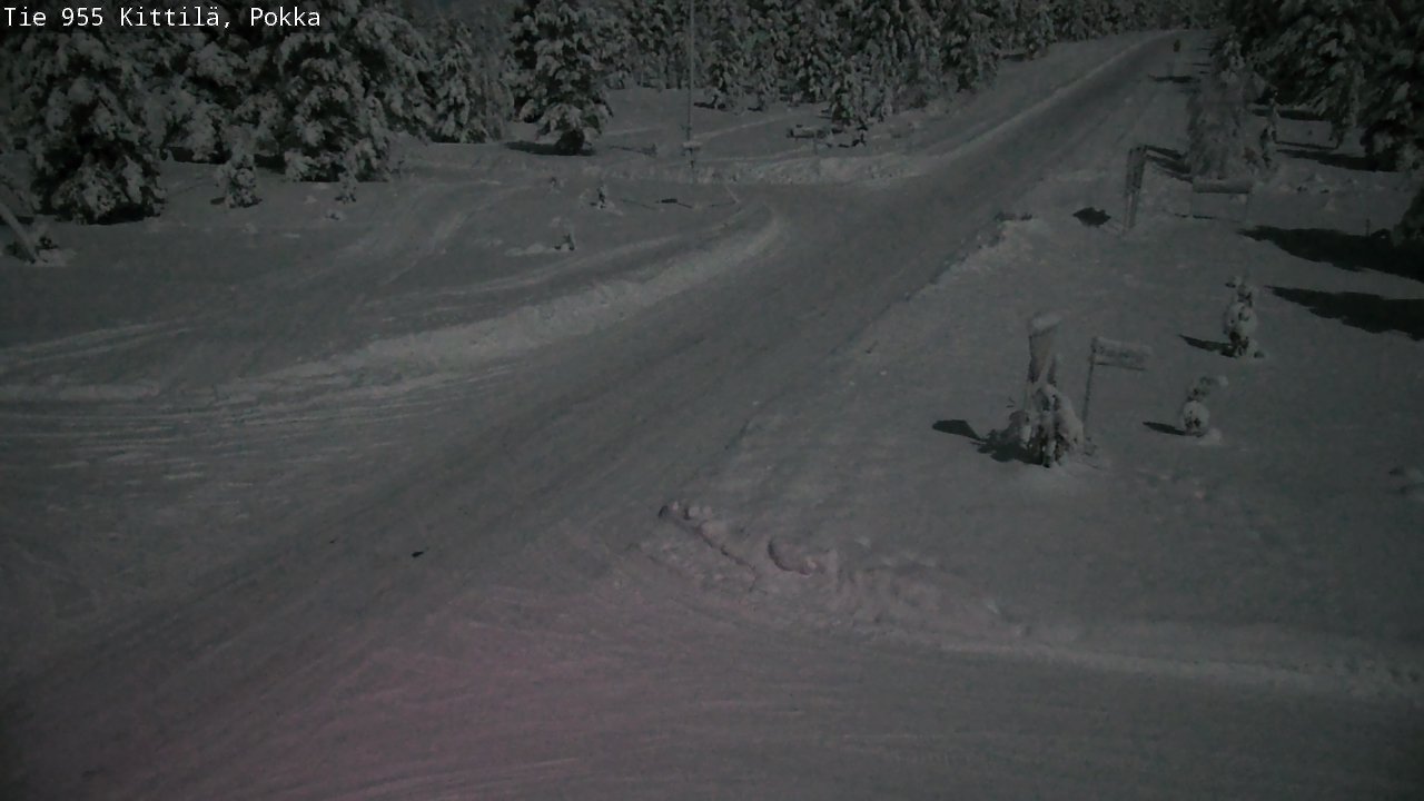 Kelikamerat Kuva Tie 955 Kittilä, Pokka, Kittilä, Lappi