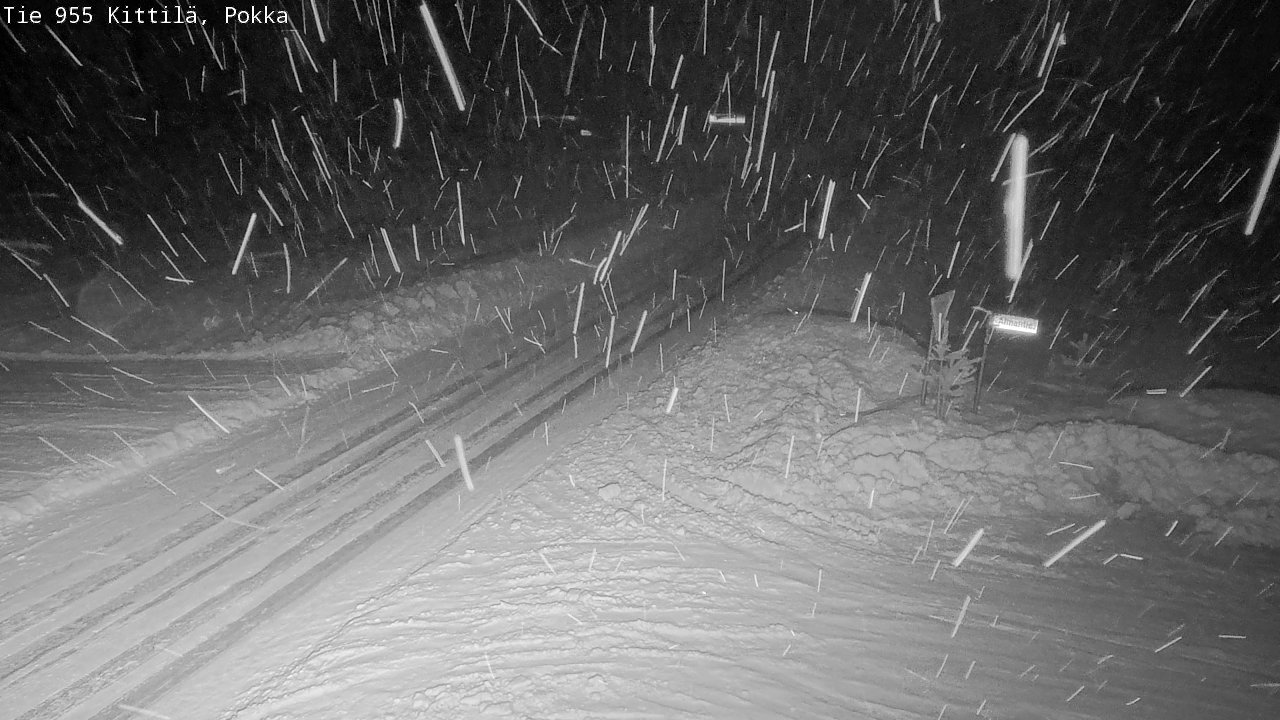 Kelikamerat Kuva Tie 955 Kittilä, Pokka, Kittilä, Lappi
