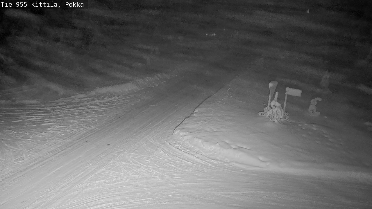 Kelikamerat Kuva Tie 955 Kittilä, Pokka, Kittilä, Lappi