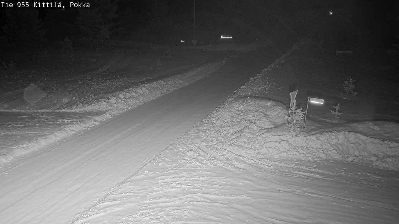 Kelikamerat Kuva Tie 955 Kittilä, Pokka, Kittilä, Lappi