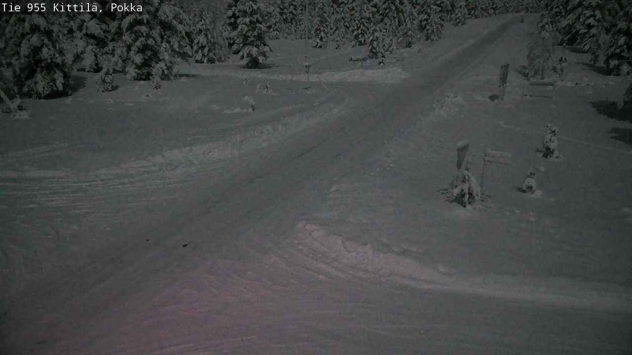 Kelikamerat Kuva Tie 955 Kittilä, Pokka, Kittilä, Lappi