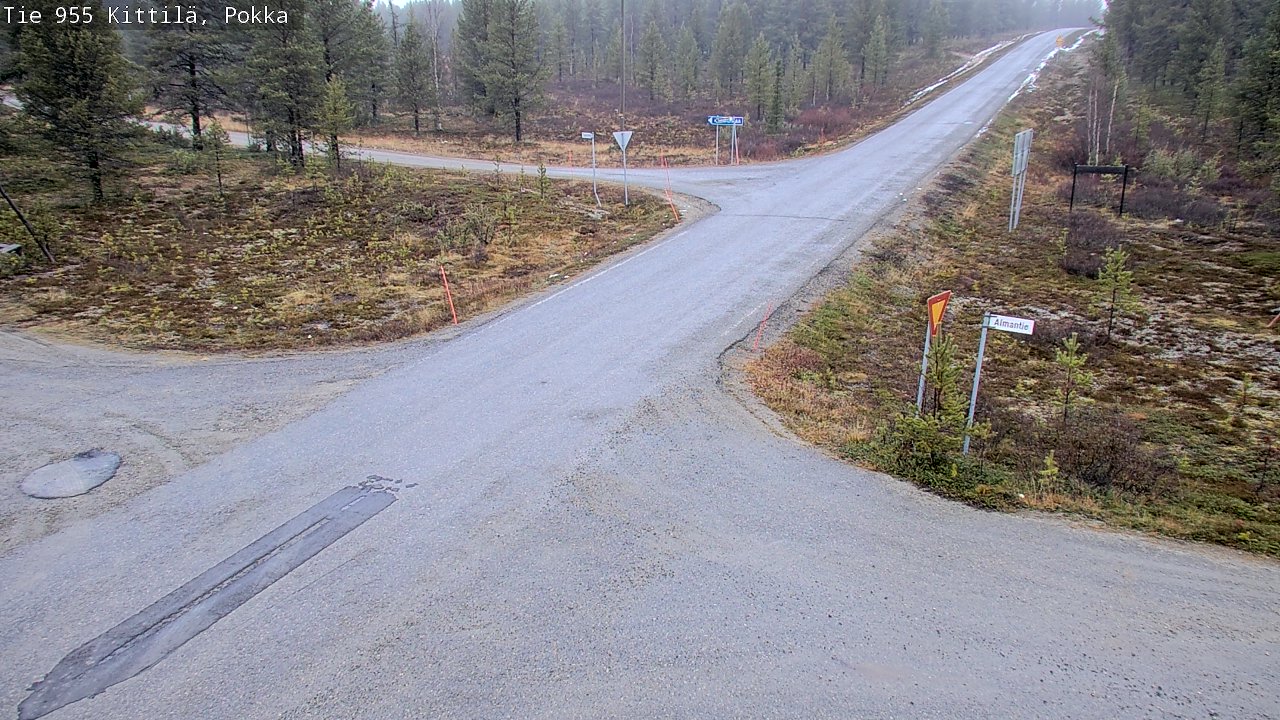 Kelikamerat Kuva Tie 955 Kittilä, Pokka, Kittilä, Lappi