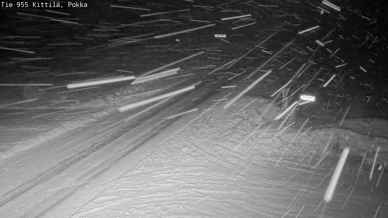 Kelikamerat Kuva Tie 955 Kittilä, Pokka, Kittilä, Lappi