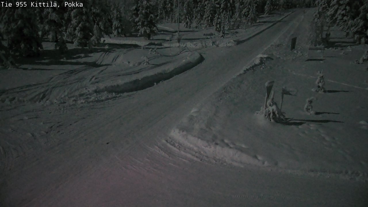 Kelikamerat Kuva Tie 955 Kittilä, Pokka, Kittilä, Lappi