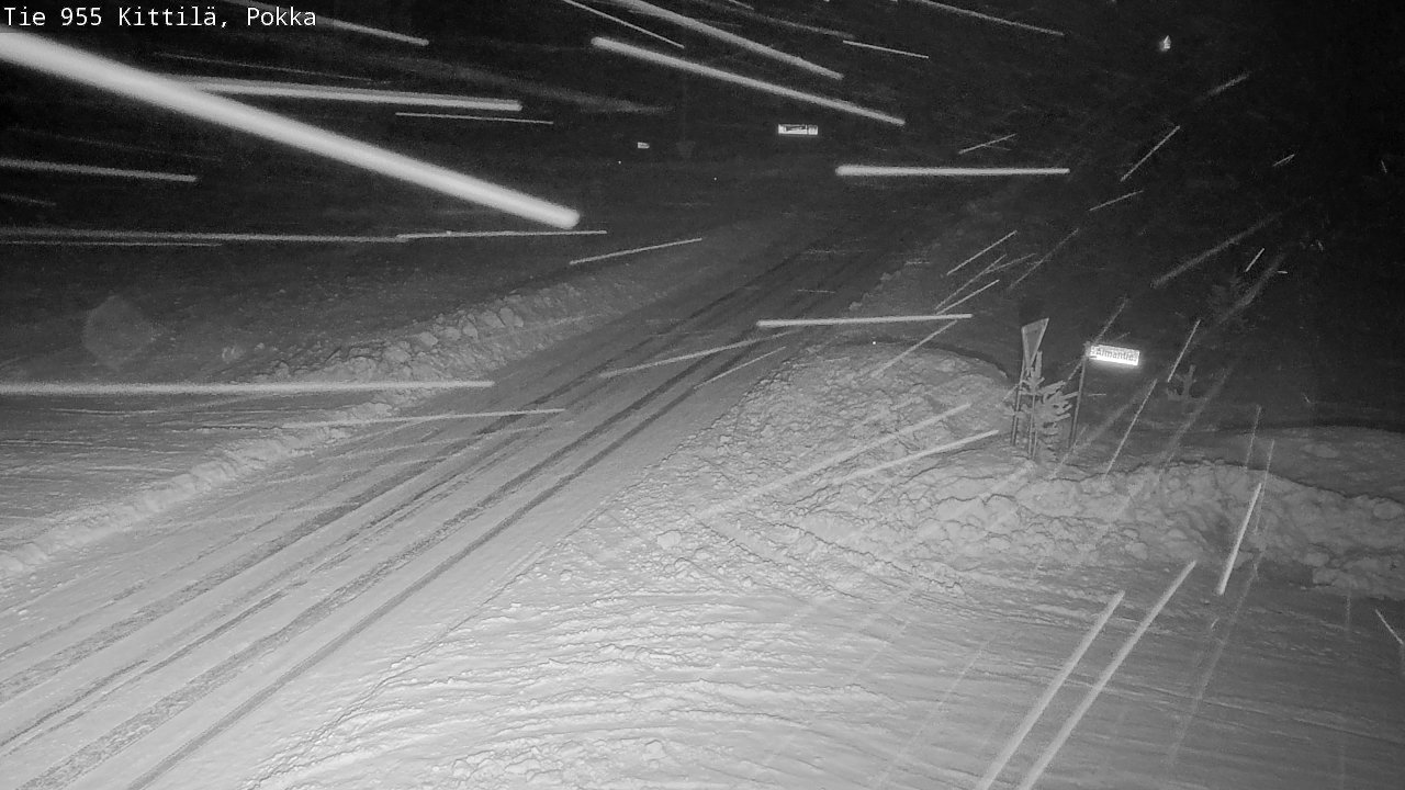 Kelikamerat Kuva Tie 955 Kittilä, Pokka, Kittilä, Lappi