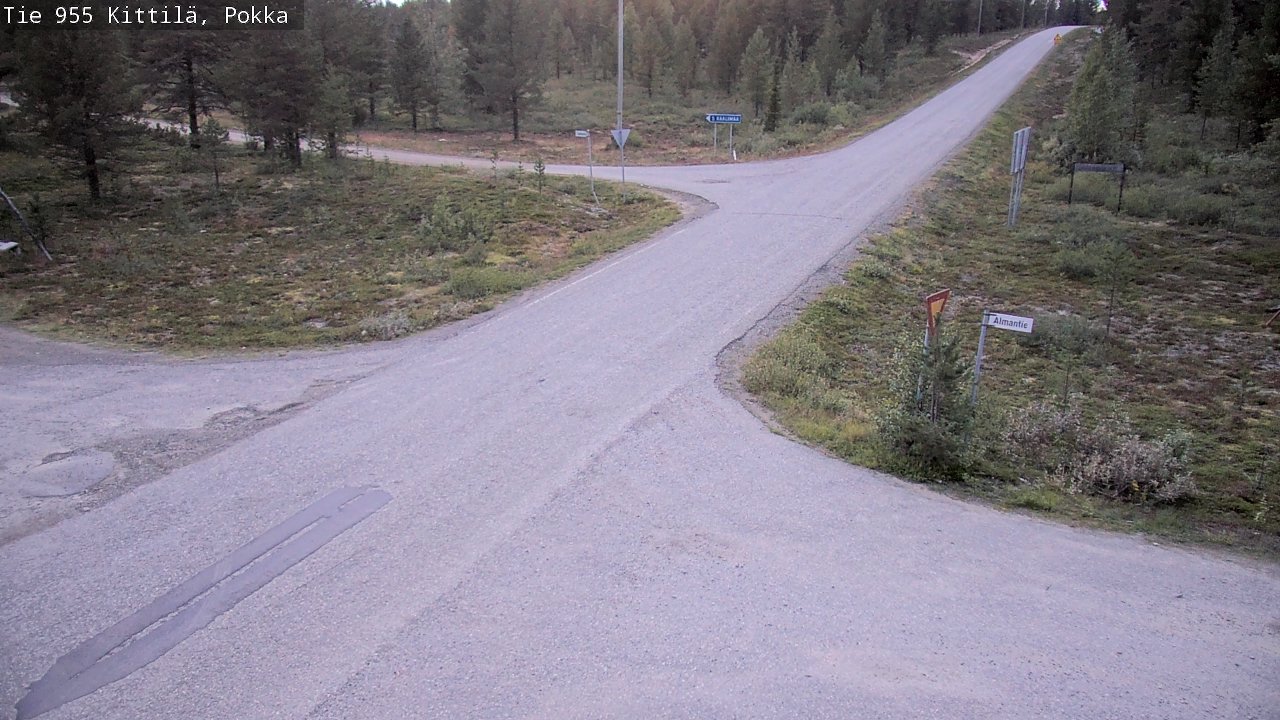 Kelikamerat Kuva Tie 955 Kittilä, Pokka, Kittilä, Lappi