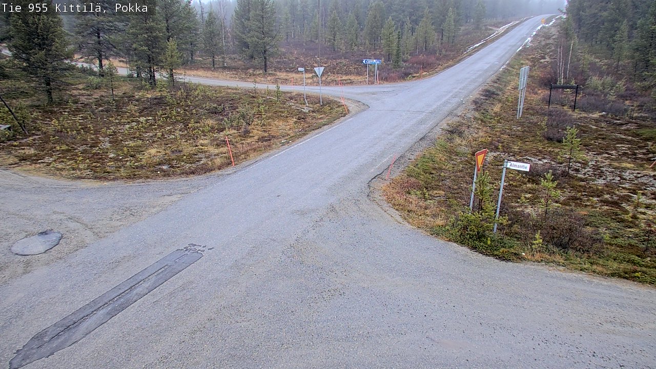 Kelikamerat Kuva Tie 955 Kittilä, Pokka, Kittilä, Lappi