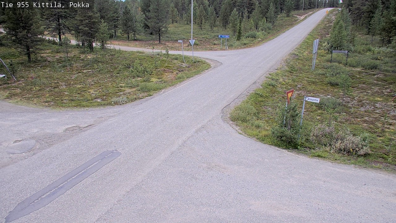 Kelikamerat Kuva Tie 955 Kittilä, Pokka, Kittilä, Lappi