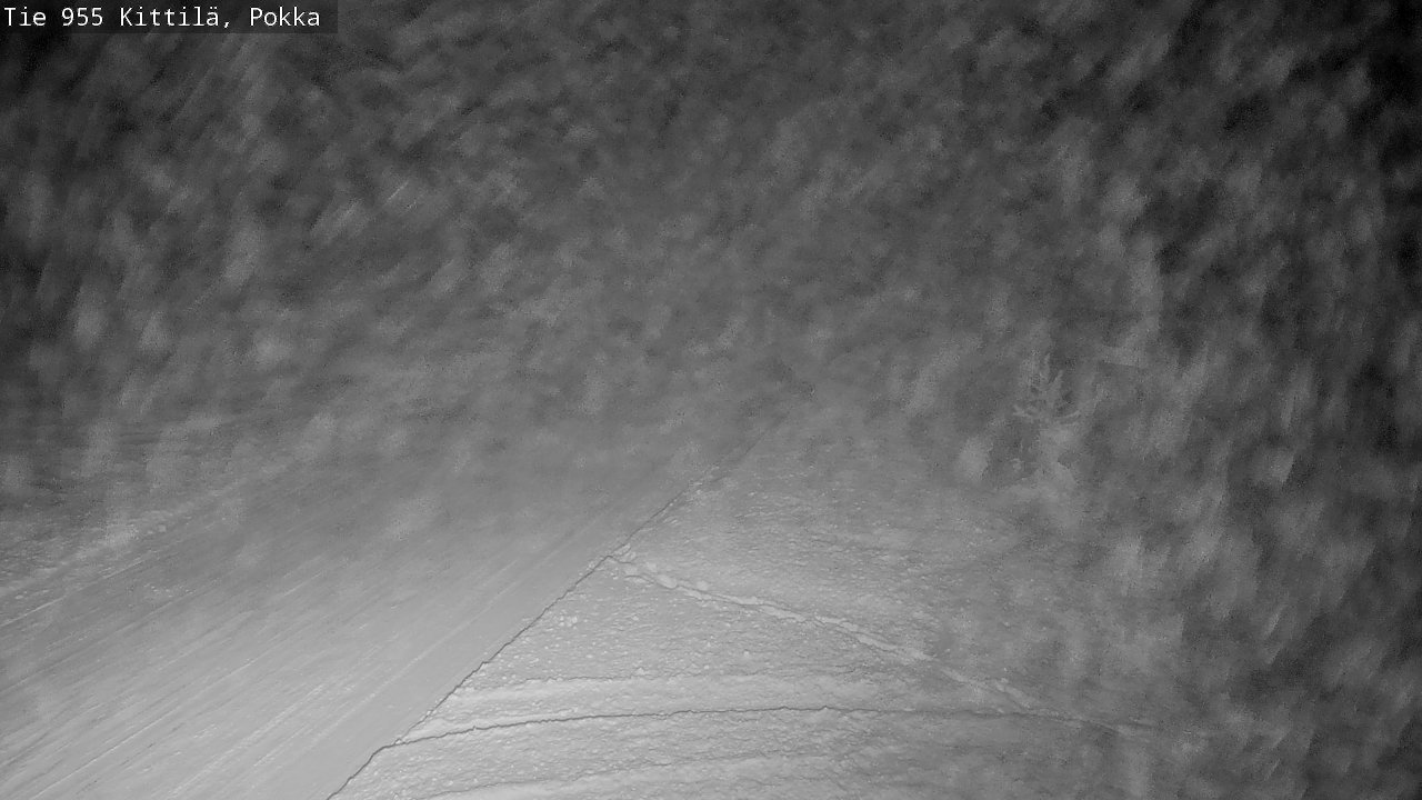 Weather Camera Image Road 955 Kittilä, Pokka, Kittilä, Lappi