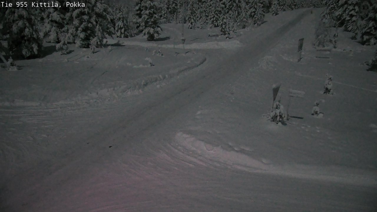 Kelikamerat Kuva Tie 955 Kittilä, Pokka, Kittilä, Lappi