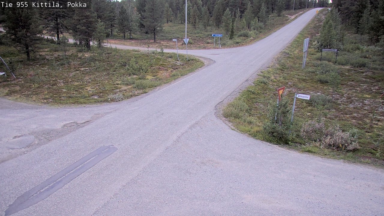 Kelikamerat Kuva Tie 955 Kittilä, Pokka, Kittilä, Lappi