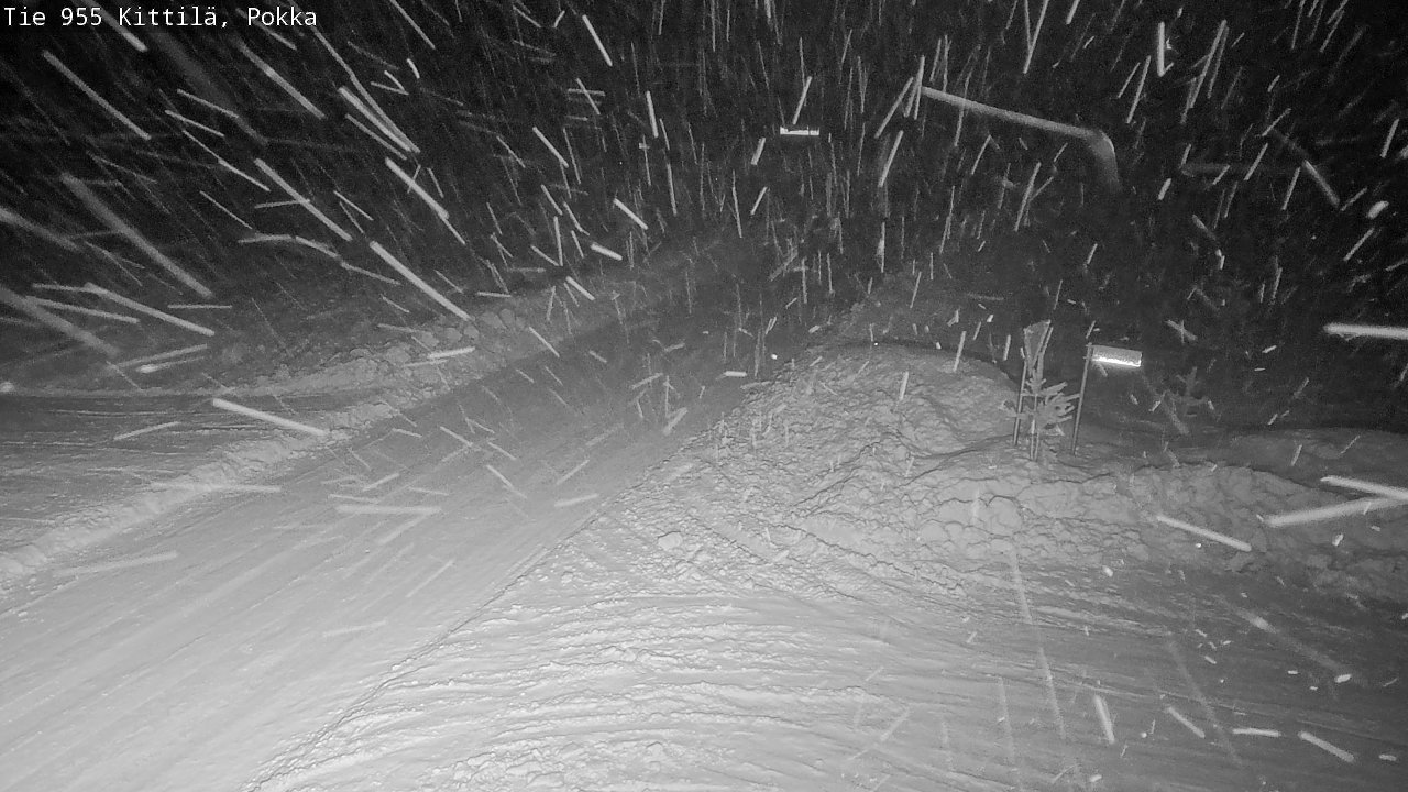 Kelikamerat Kuva Tie 955 Kittilä, Pokka, Kittilä, Lappi