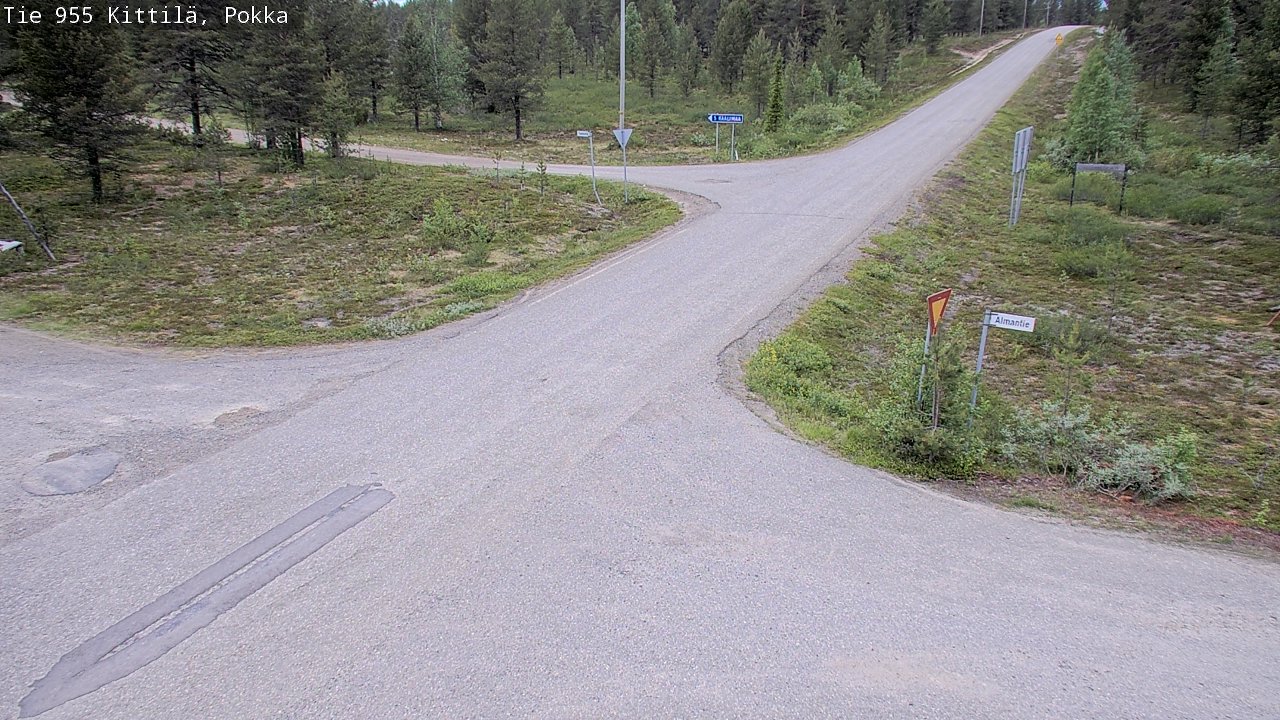 Kelikamerat Kuva Tie 955 Kittilä, Pokka, Kittilä, Lappi