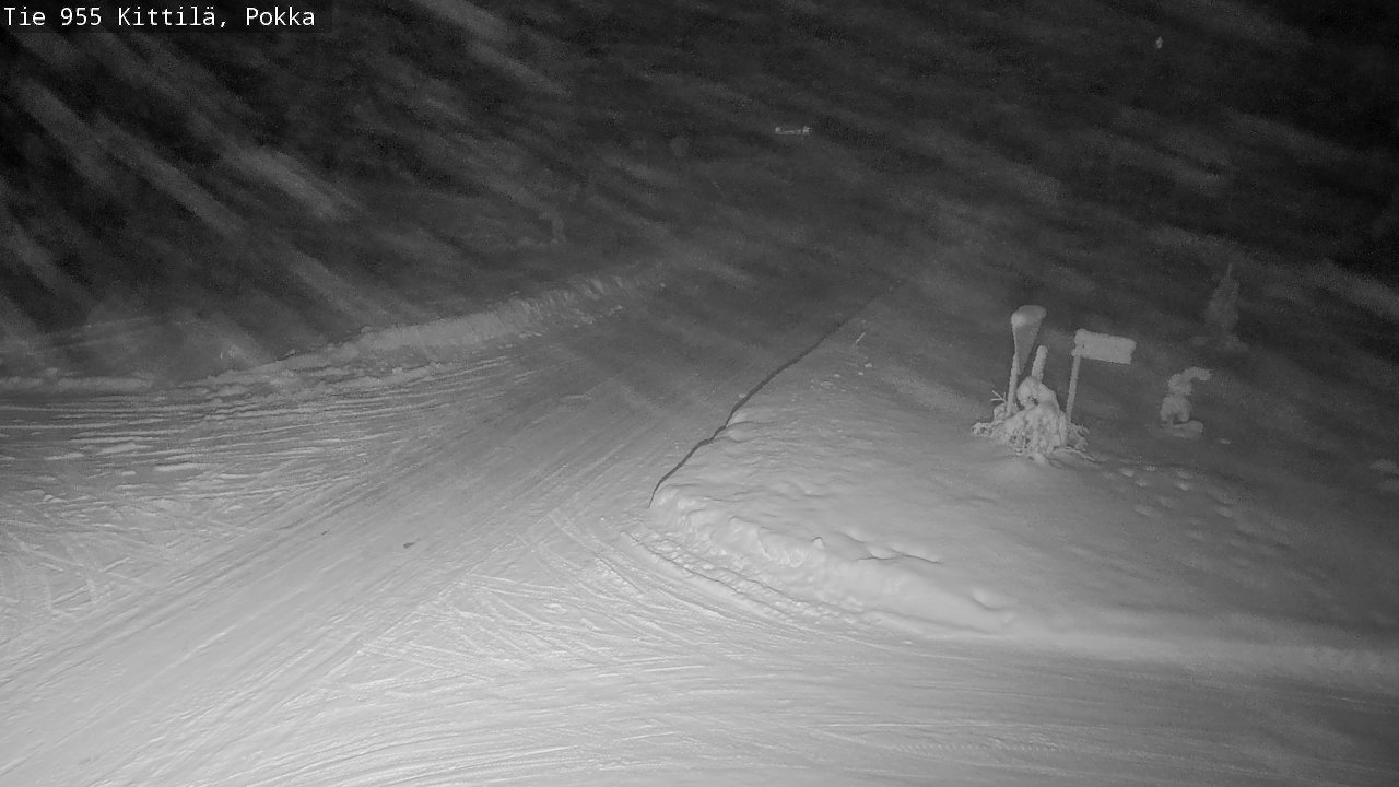 Kelikamerat Kuva Tie 955 Kittilä, Pokka, Kittilä, Lappi