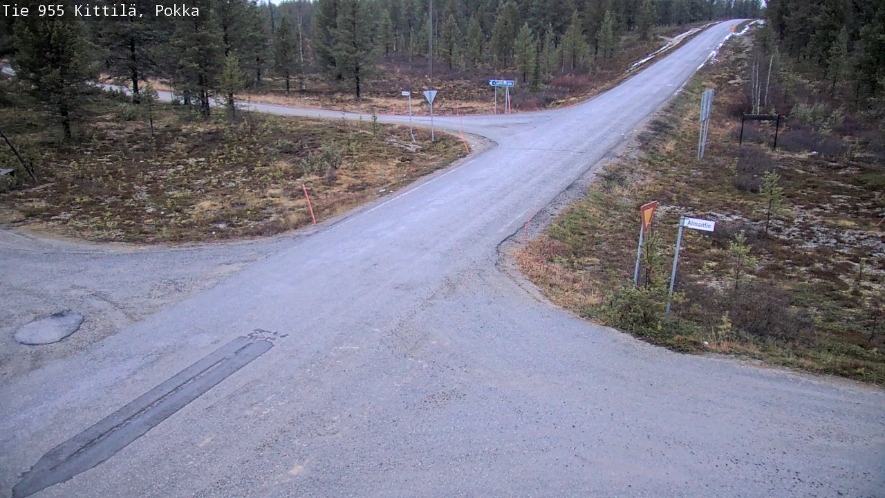 Kelikamerat Kuva Tie 955 Kittilä, Pokka, Kittilä, Lappi