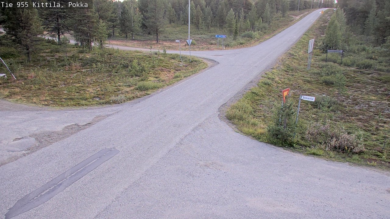Kelikamerat Kuva Tie 955 Kittilä, Pokka, Kittilä, Lappi