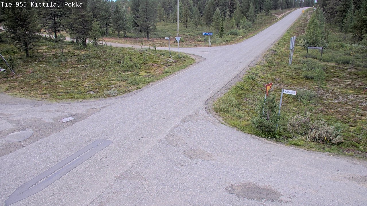 Kelikamerat Kuva Tie 955 Kittilä, Pokka, Kittilä, Lappi