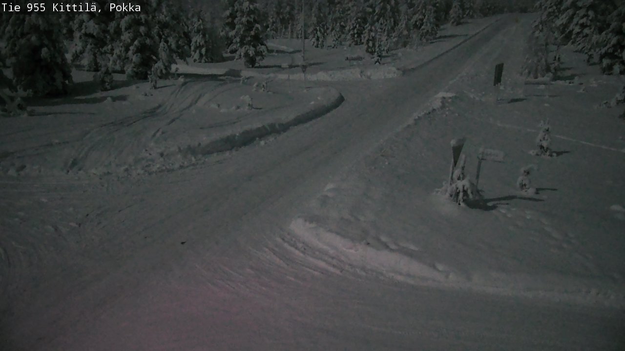 Kelikamerat Kuva Tie 955 Kittilä, Pokka, Kittilä, Lappi