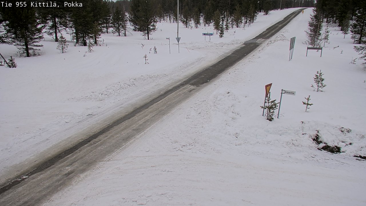 Kelikamerat Kuva Tie 955 Kittilä, Pokka, Kittilä, Lappi