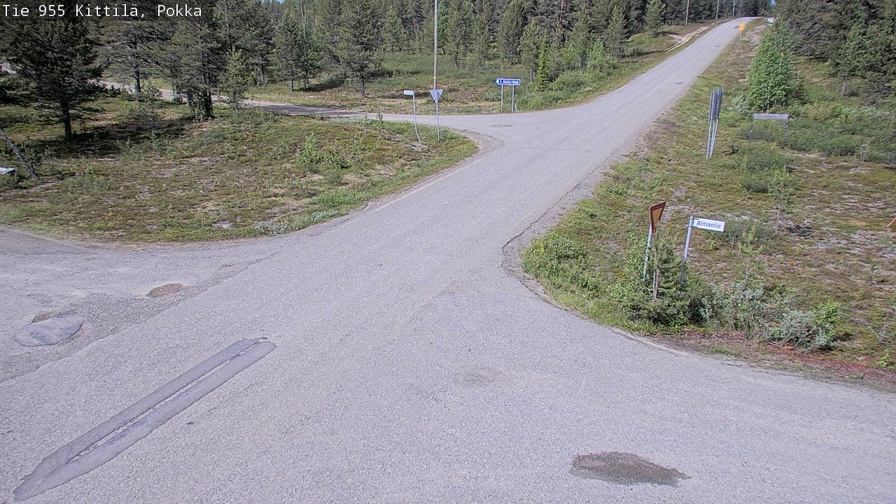 Kelikamerat Kuva Tie 955 Kittilä, Pokka, Kittilä, Lappi