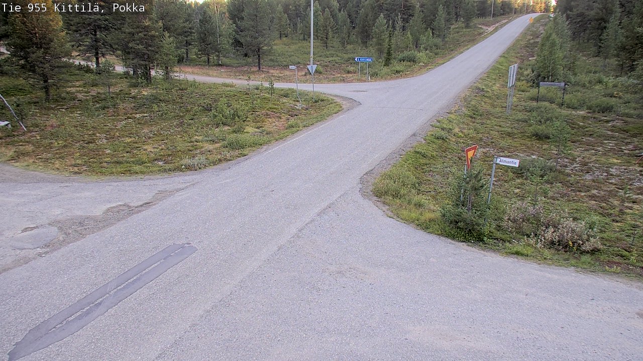 Kelikamerat Kuva Tie 955 Kittilä, Pokka, Kittilä, Lappi