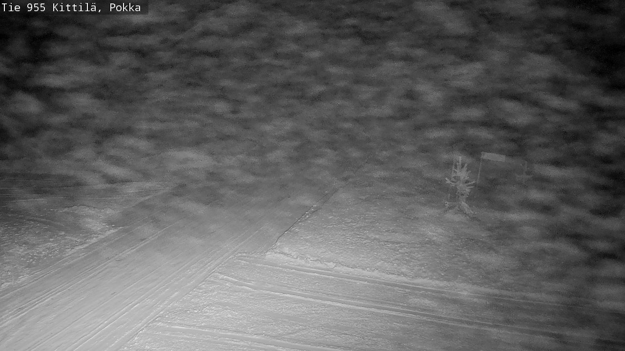 Weather Camera Image Väg 955 Kittilä, Pokka, Kittilä, Lappi