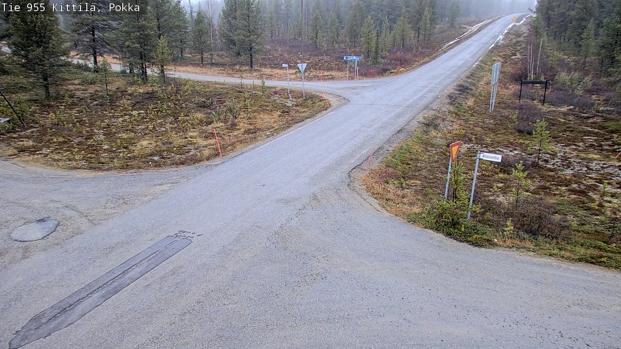 Kelikamerat Kuva Tie 955 Kittilä, Pokka, Kittilä, Lappi