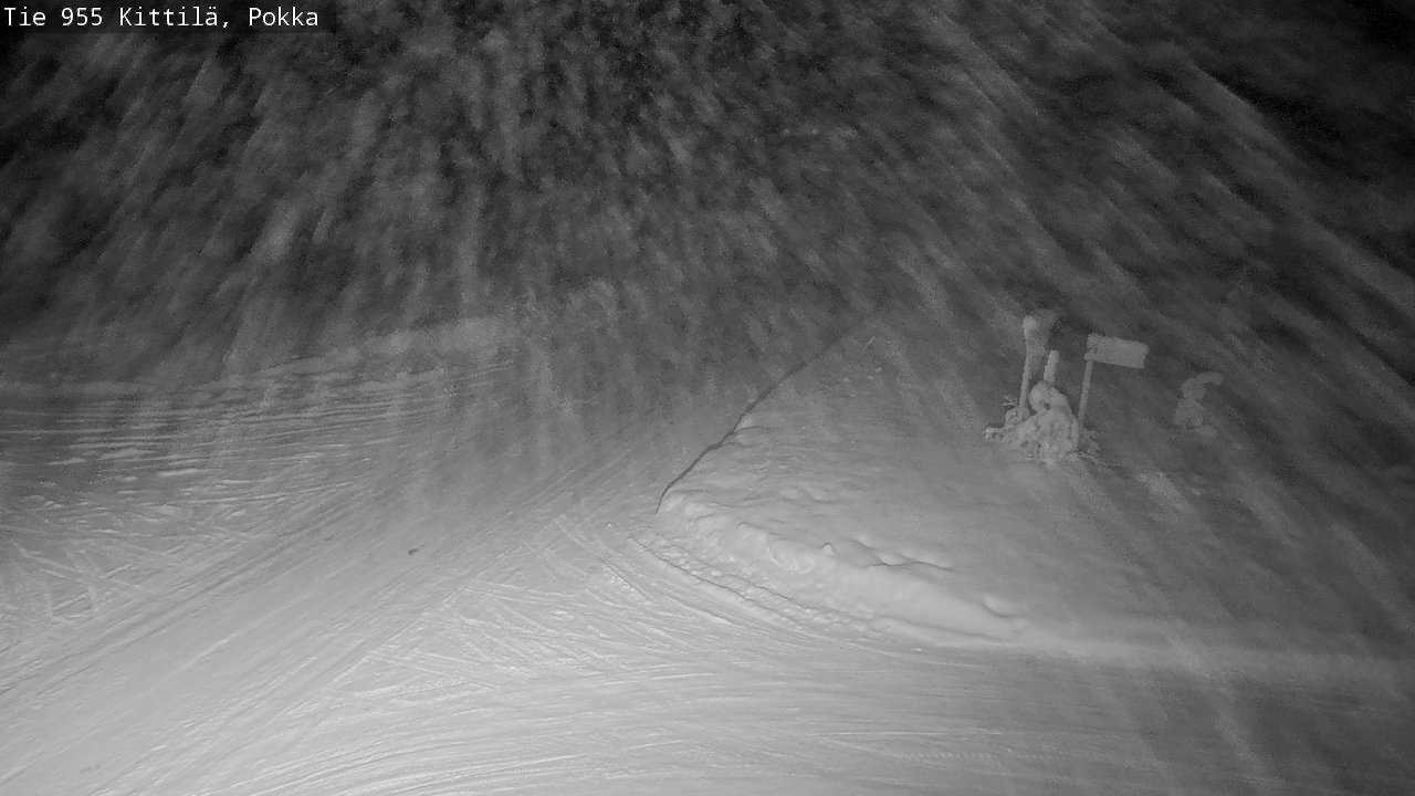 Kelikamerat Kuva Tie 955 Kittilä, Pokka, Kittilä, Lappi