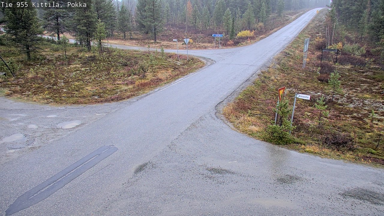 Kelikamerat Kuva Tie 955 Kittilä, Pokka, Kittilä, Lappi