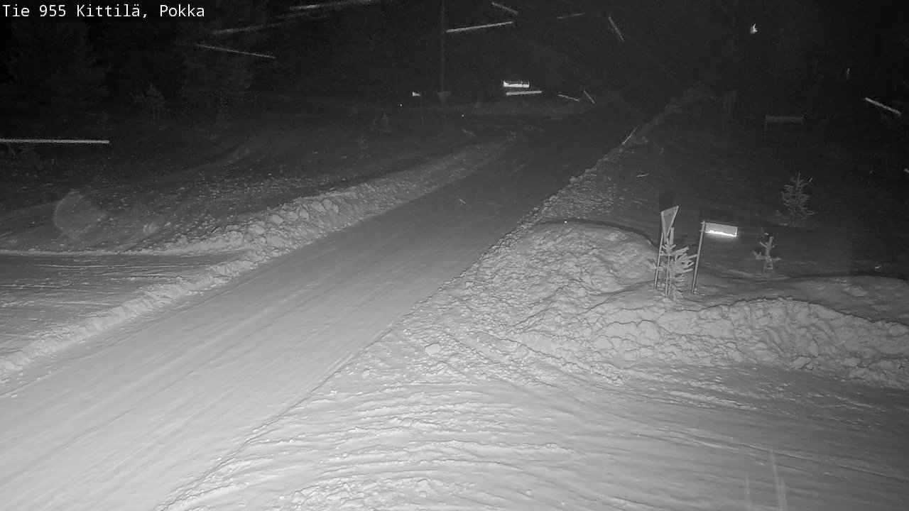 Kelikamerat Kuva Tie 955 Kittilä, Pokka, Kittilä, Lappi