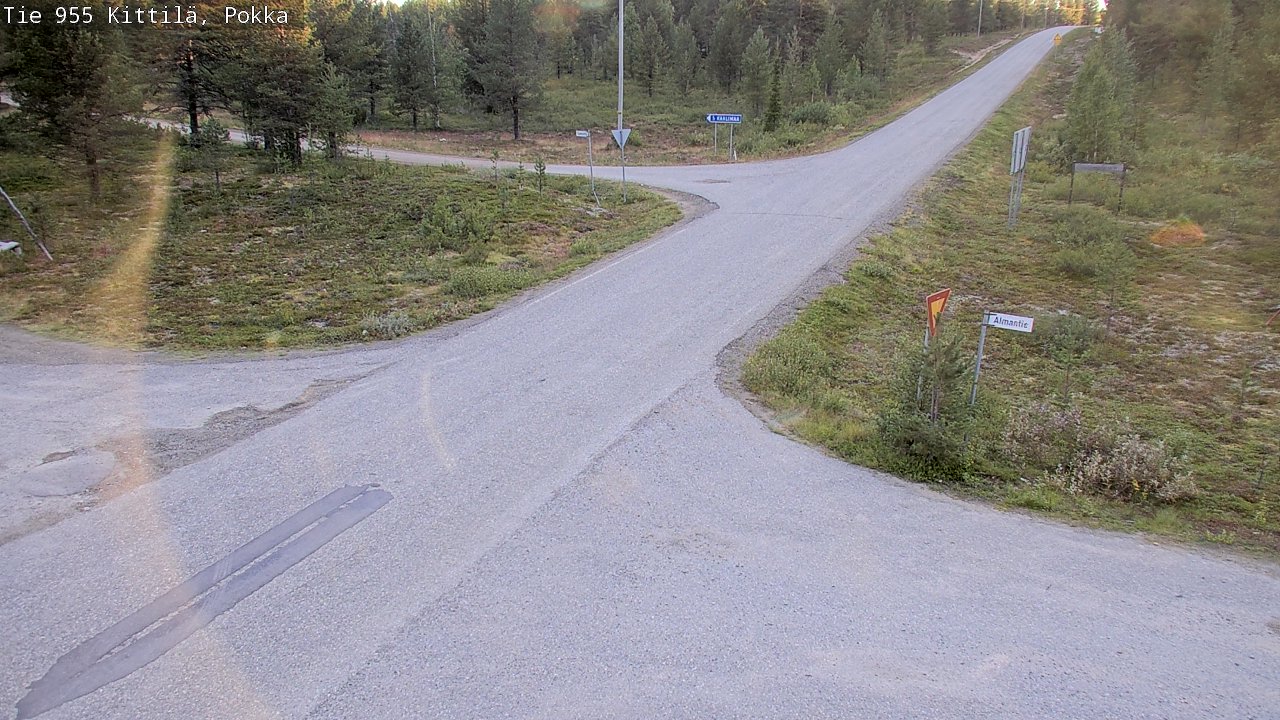 Kelikamerat Kuva Tie 955 Kittilä, Pokka, Kittilä, Lappi