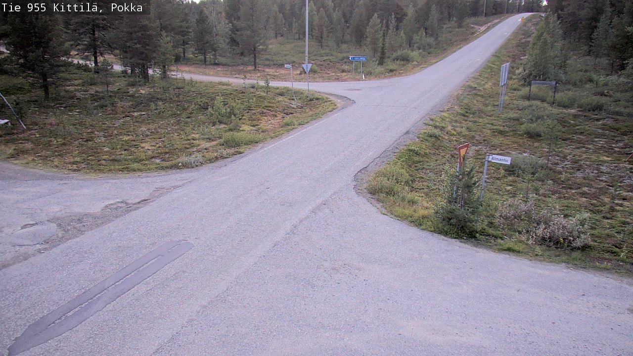 Kelikamerat Kuva Tie 955 Kittilä, Pokka, Kittilä, Lappi