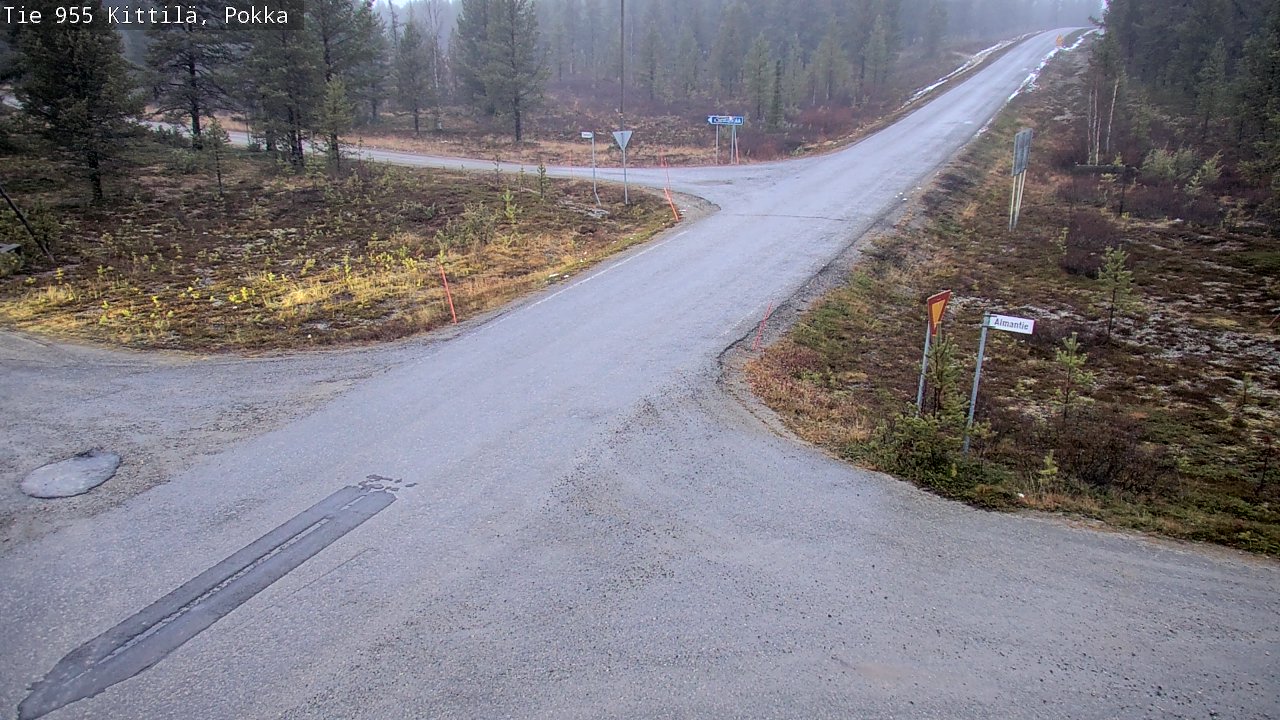 Kelikamerat Kuva Tie 955 Kittilä, Pokka, Kittilä, Lappi