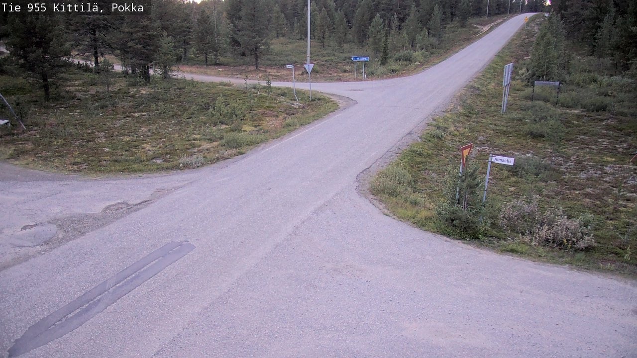 Kelikamerat Kuva Tie 955 Kittilä, Pokka, Kittilä, Lappi
