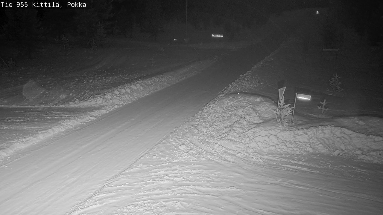 Kelikamerat Kuva Tie 955 Kittilä, Pokka, Kittilä, Lappi
