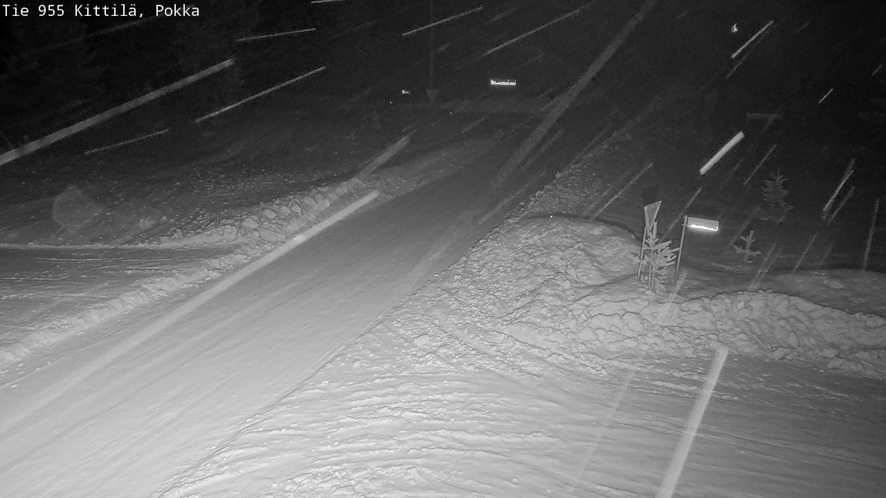 Kelikamerat Kuva Tie 955 Kittilä, Pokka, Kittilä, Lappi