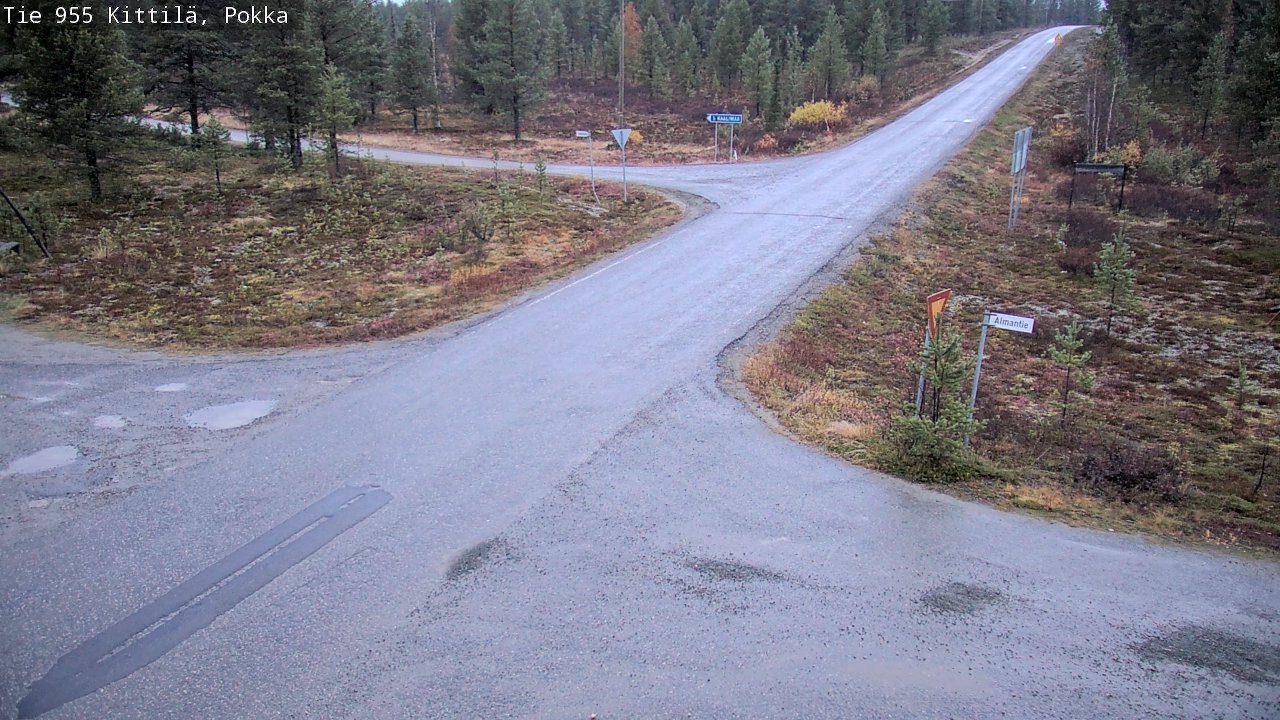 Kelikamerat Kuva Tie 955 Kittilä, Pokka, Kittilä, Lappi