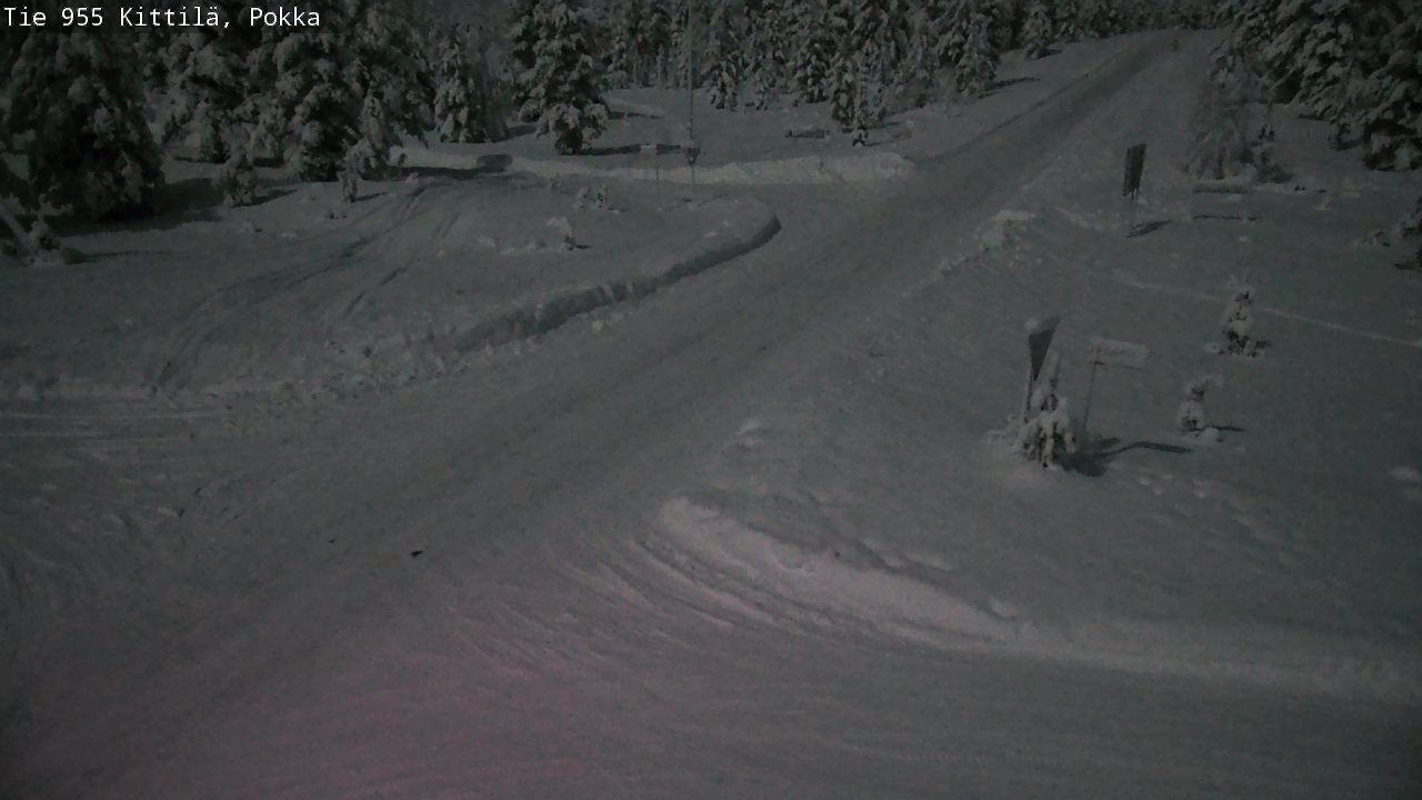 Kelikamerat Kuva Tie 955 Kittilä, Pokka, Kittilä, Lappi