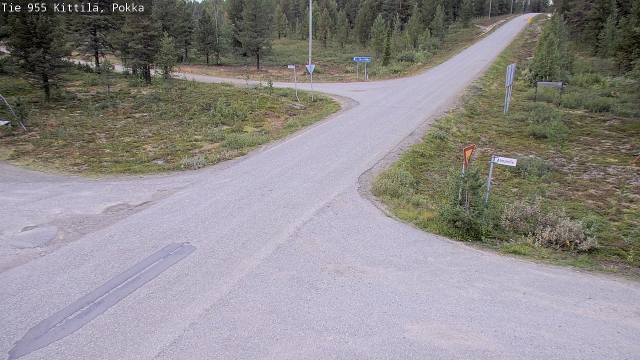Kelikamerat Kuva Tie 955 Kittilä, Pokka, Kittilä, Lappi