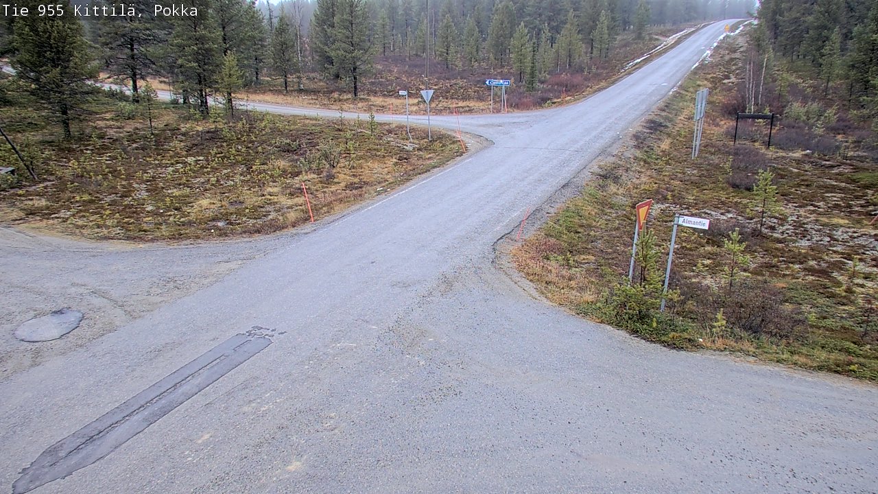 Kelikamerat Kuva Tie 955 Kittilä, Pokka, Kittilä, Lappi