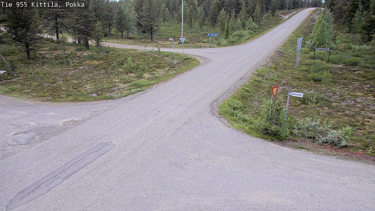 Kelikamerat Kuva Tie 955 Kittilä, Pokka, Kittilä, Lappi