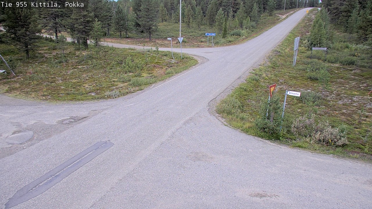 Kelikamerat Kuva Tie 955 Kittilä, Pokka, Kittilä, Lappi