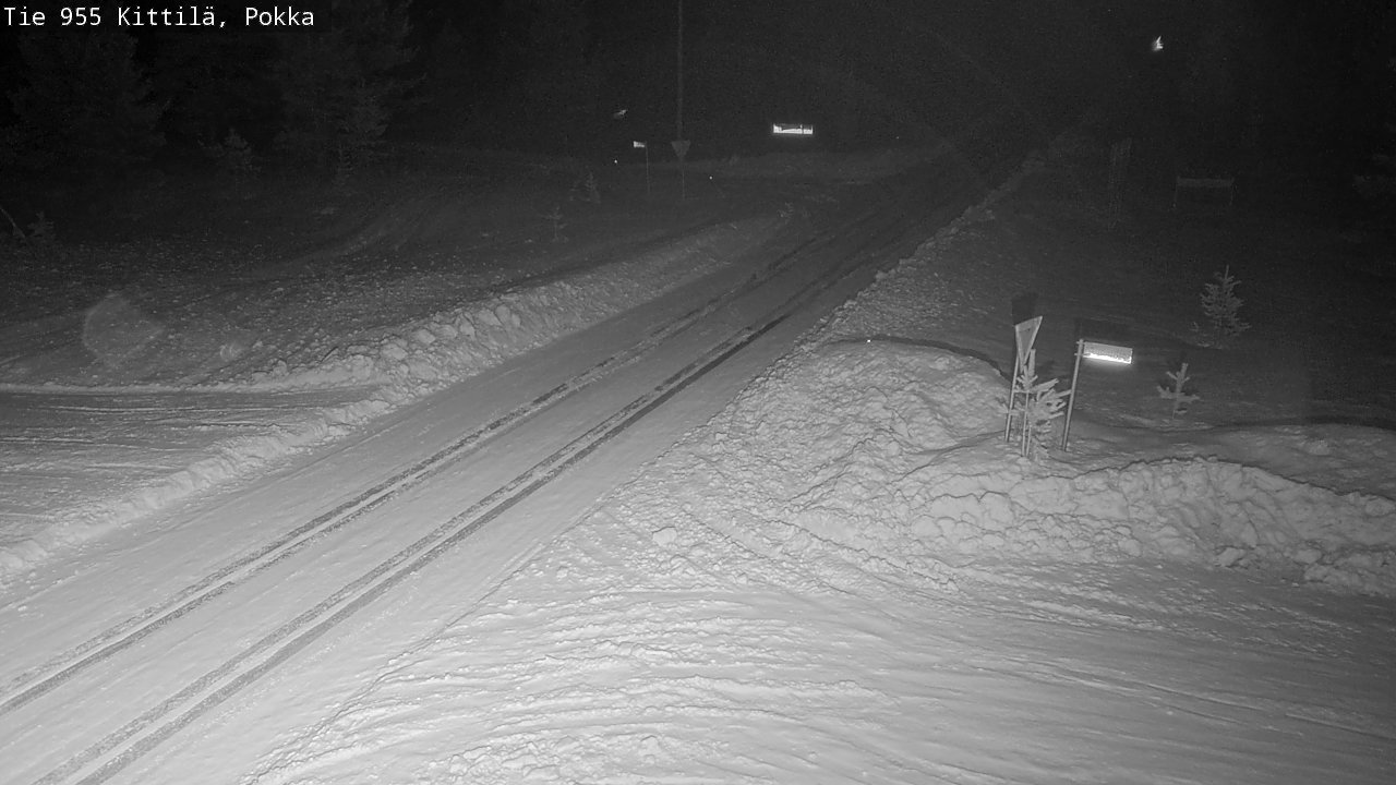 Kelikamerat Kuva Tie 955 Kittilä, Pokka, Kittilä, Lappi