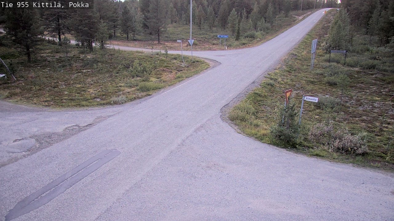 Kelikamerat Kuva Tie 955 Kittilä, Pokka, Kittilä, Lappi