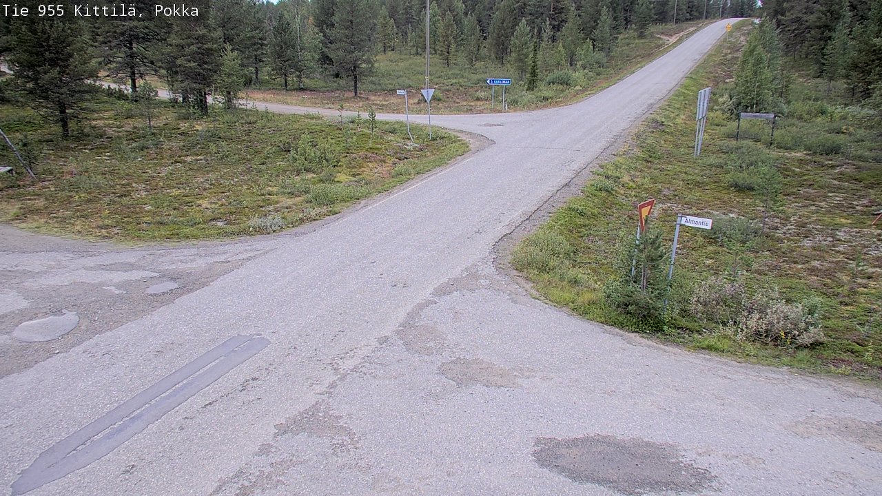 Kelikamerat Kuva Tie 955 Kittilä, Pokka, Kittilä, Lappi