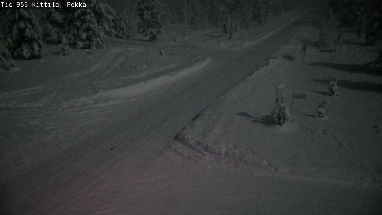 Kelikamerat Kuva Tie 955 Kittilä, Pokka, Kittilä, Lappi