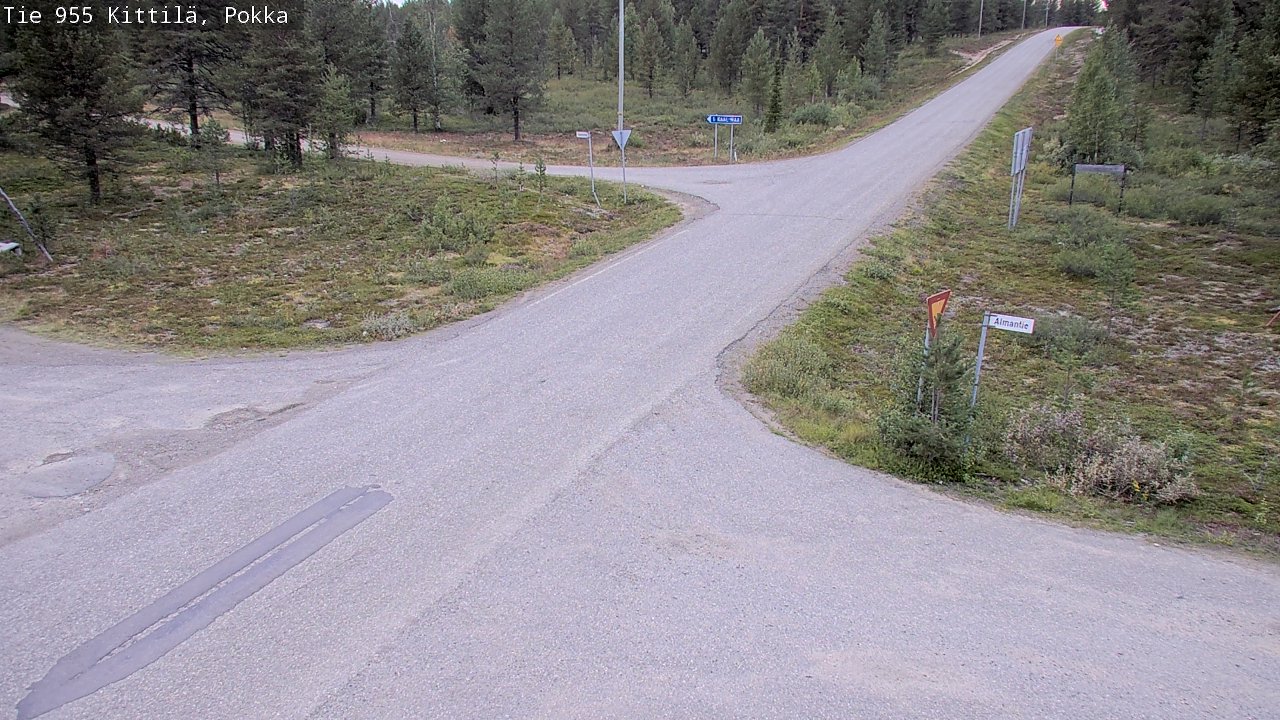 Kelikamerat Kuva Tie 955 Kittilä, Pokka, Kittilä, Lappi