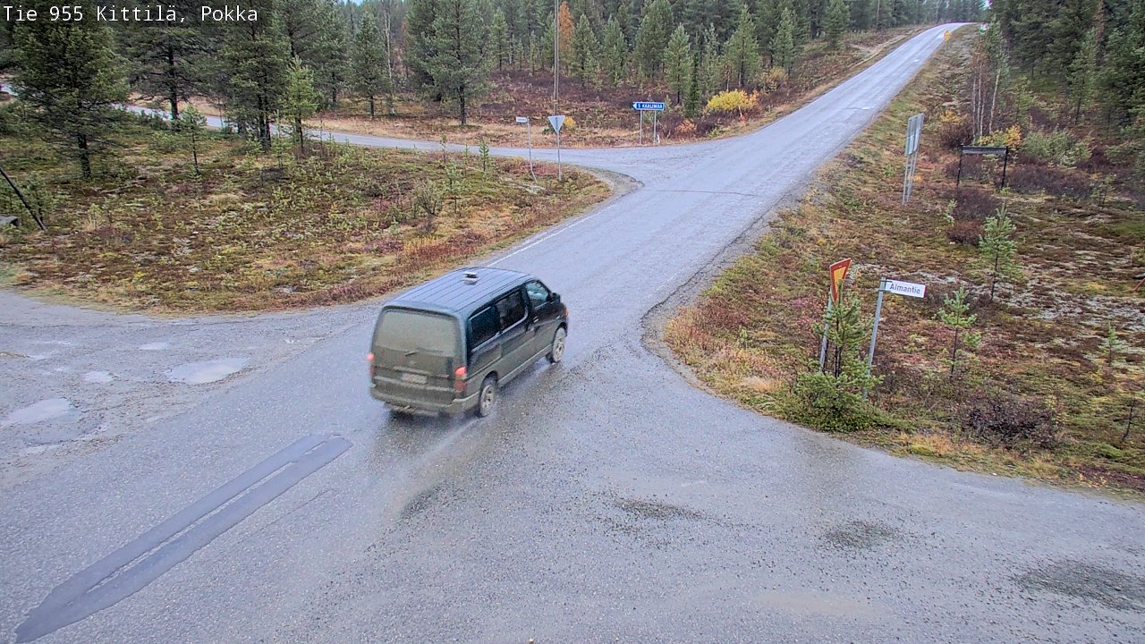 Kelikamerat Kuva Tie 955 Kittilä, Pokka, Kittilä, Lappi