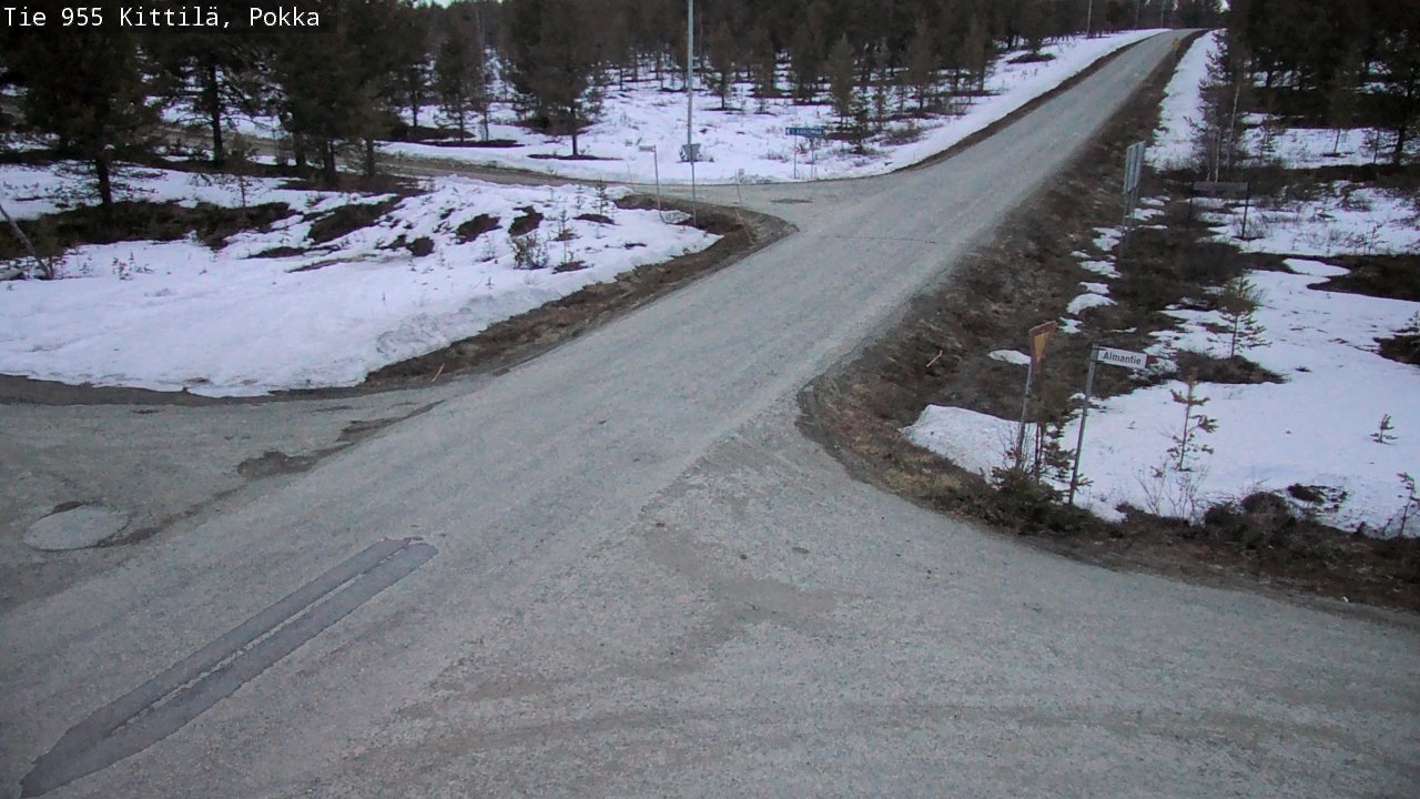 Kelikamerat Kuva Tie 955 Kittilä, Pokka, Kittilä, Lappi